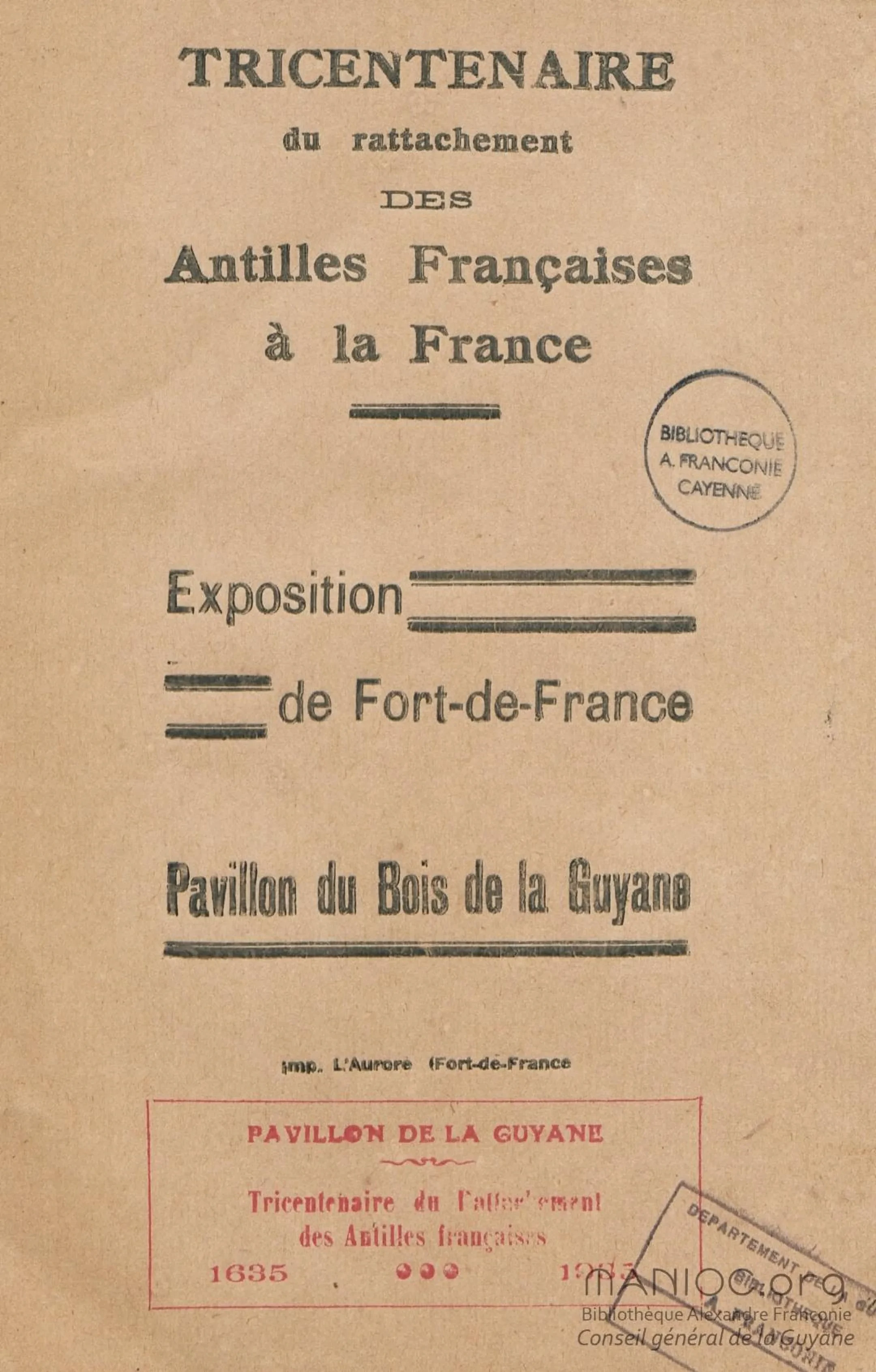 Pavillon de la Guyane